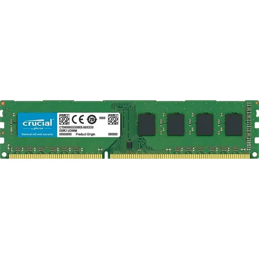 [RAM-CRU-D3-4G] RAM 4GB DDR3 Crucial CT51264BD160B.C16FN2 1600MHz