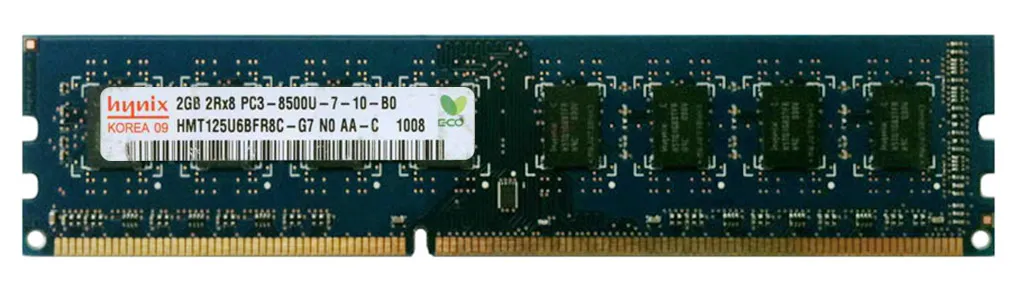 [RAM-HYN-D3-2G] RAM 2GB DDR3 Hynix HMT125U6BFR8C-G7 1066MHz