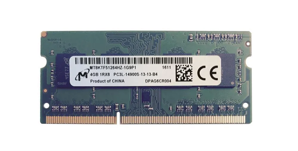 [RAM-GEN-D3-4G] RAM 4GB DDR3 Micrón MT8KTF51264HZ-1G9P1 1866MHz